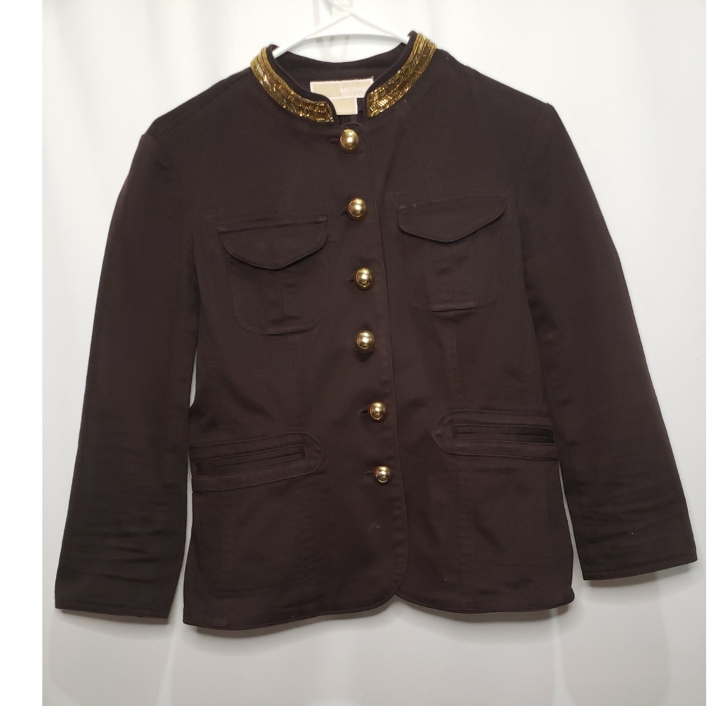 Brown Michael Kors Jacket